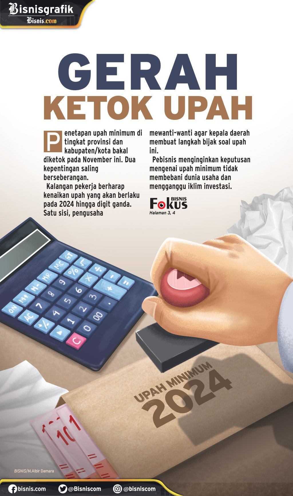  ATURAN PENGUPAHAN : Gerah Ketok Upah