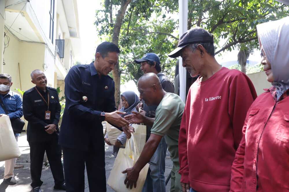  Harga Bahan Makanan Tinggi, Pemkot Malang Gencarkan Pasar Murah