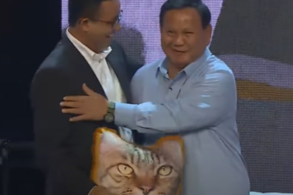  Sama-sama Cat Lover, Prabowo Hadiahi Anies Bantal Kucing