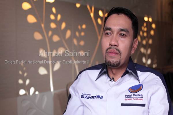 Riza Patria, Ahmad Sahroni, Keponakan Prabowo Bertarung di Dapil Neraka DKI Jakarta III