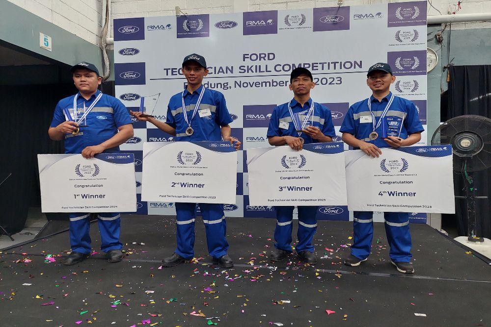 RMA Indonesia, Agen Pemegang Merek (APM) Ford di Indonesia, dengan bangga menggelar Ford Technician Skill Competition 2023, yang mengadu kemampuan dan keterampilan para teknisi dalam jaringan dealer resmi Ford di Indonesia/RMA