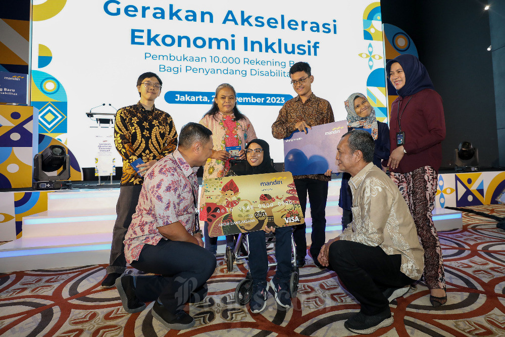  Bank Mandiri Berikan 10.000 Rekening Tabungan Baru Bagi Penyandang Disabilitas