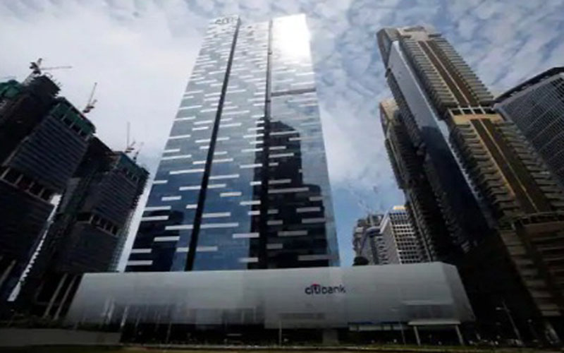 Gedung perkantoran Asia Square Tower di pusat finansial Singapura, foto file 2016./Reuters