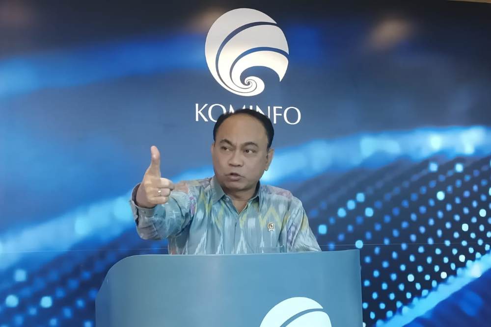  Menkominfo Tunggu Arahan Jokowi Gabung TKN Prabowo-Gibran