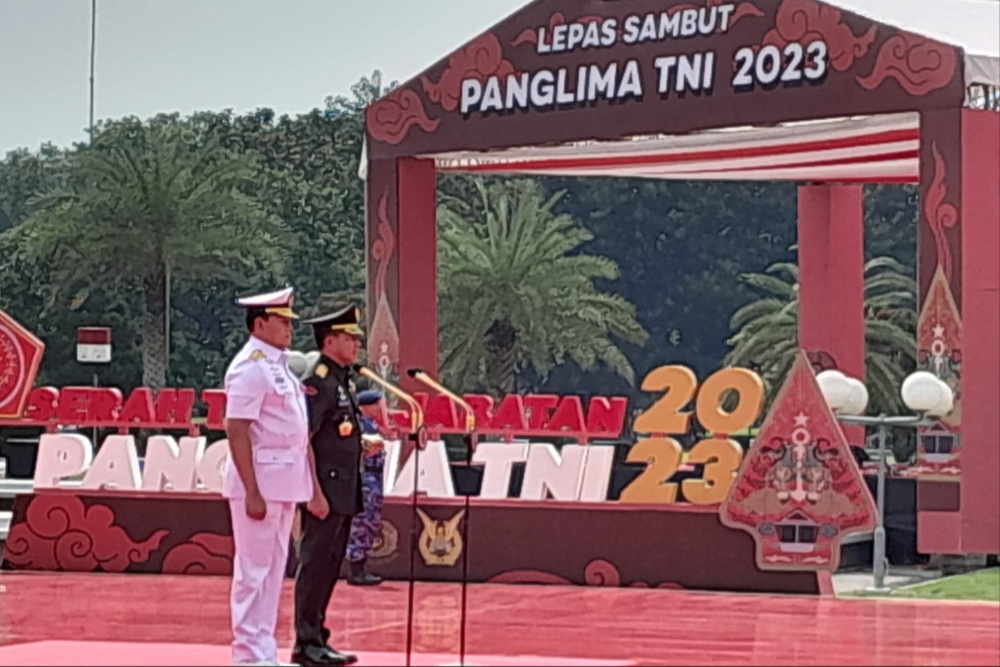  Laksamana Yudo Resmi Serahkan Jabatan Panglima TNI ke Agus Subiyanto