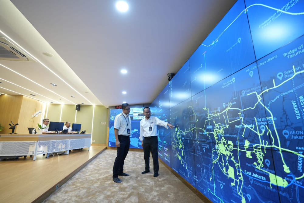 Foto: Integrated Monitoring Center, Digitalisasi Layanan PGN