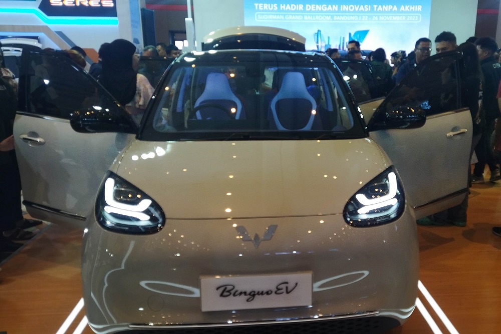  Wuling Hadirkan Mobil Listrik Terbaru BinguoEV di GIIAS Bandung 2023