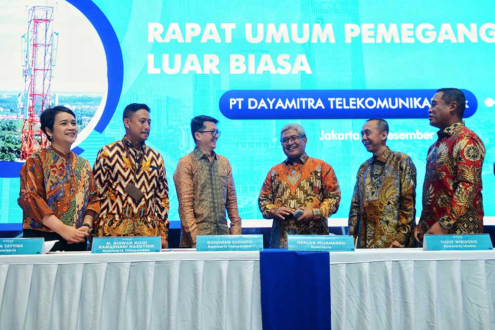  PT Dayamitra Telekomunikasi Tbk (Mitratel) Rombak Jajaran Komisaris