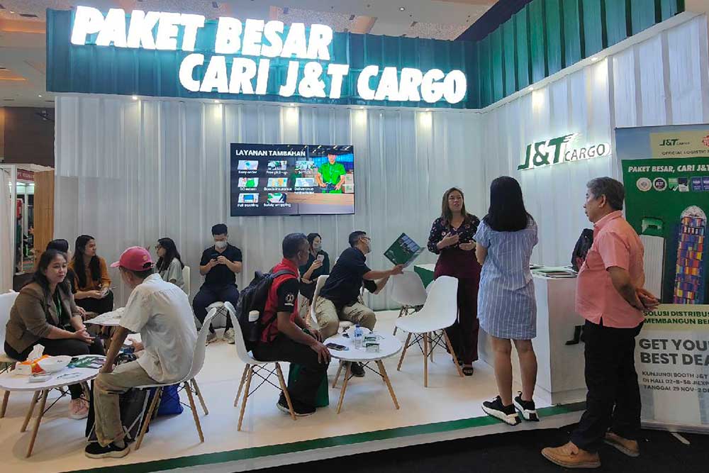  J&T Cargo Ditunjuk Sebagai Official Logistic Partner Pada Indonesia Building Technology Expo 2023