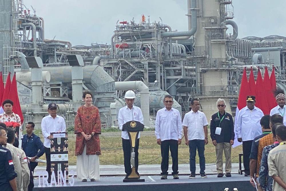  Jokowi Groundbreaking 3 Proyek Migas di Papua Barat, Ini Perinciannya