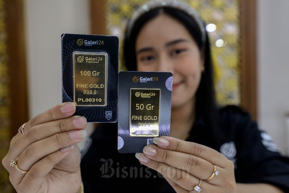 Harga Emas Antam dan UBS di Pegadaian Hari Ini Naik, Termurah jadi Rp592.000 - Bisnis.com