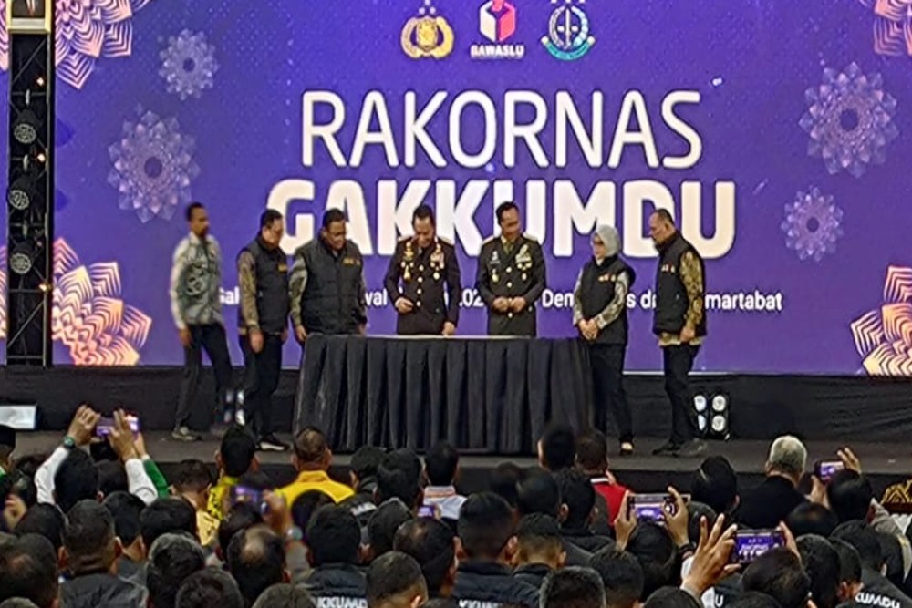  TNI-Polri Teken Deklarasi Komitmen Netralitas Pemilu 2024, Begini Poinnya