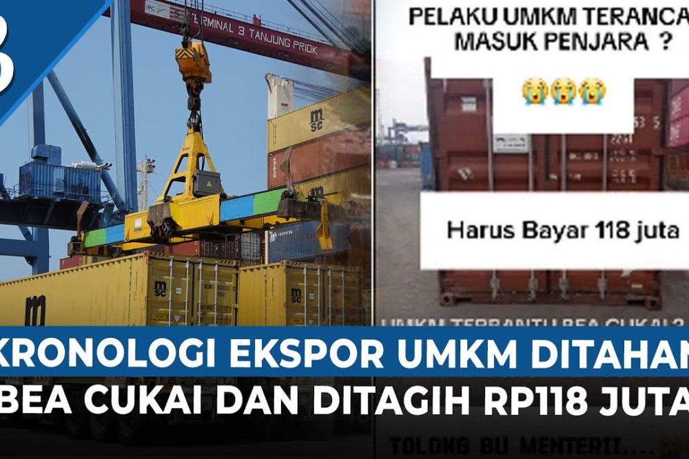  Bea Cukai Buka Suara Soal Viral Ekspor UMKM di Tanjung Priok