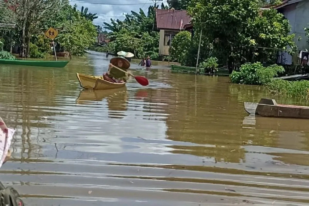  Banjir di Kapuas Hulu Kalimantan Barat Menelan Korban Jiwa