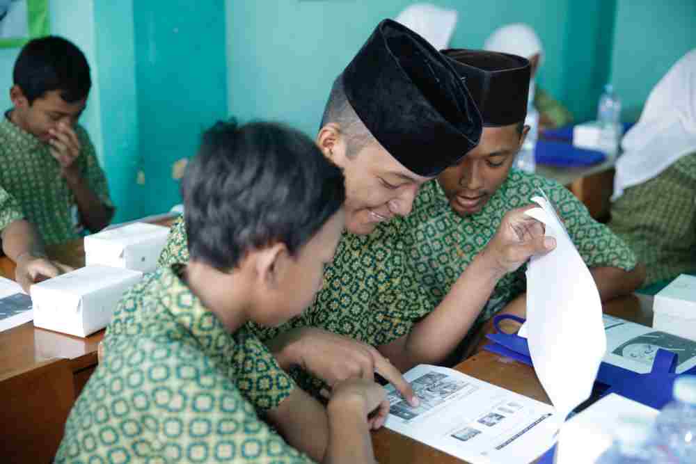 Aktivitas belajar santri di Pondok Pesantren Shobrul Ma’arif Surabaya./Dok. DJP Jatim I