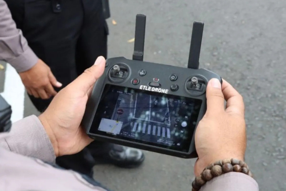  Tilang Elektronik via Drone di Jateng, Begini Hasilnya