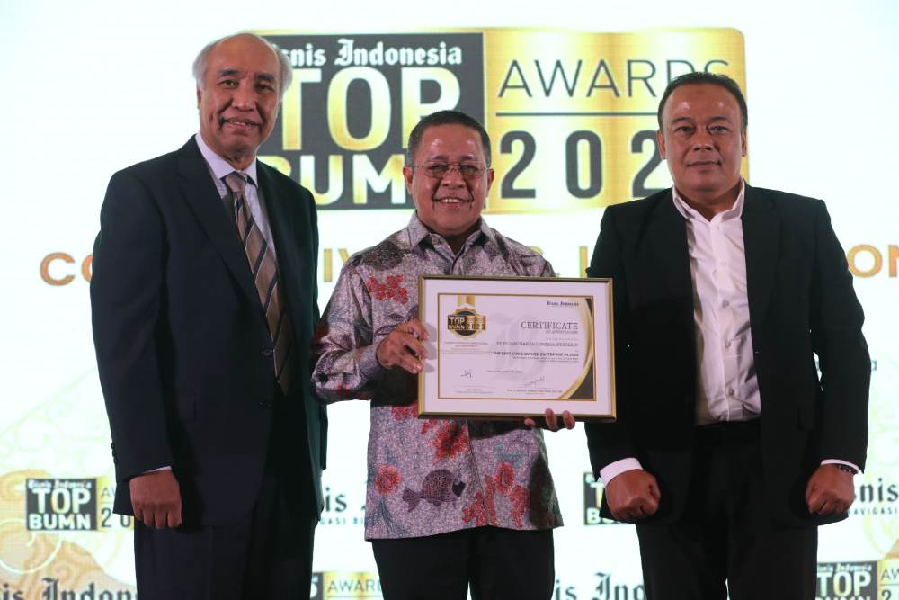  Pelindo Sabet 2 Penghargaan di TOP BUMN Awards 2023