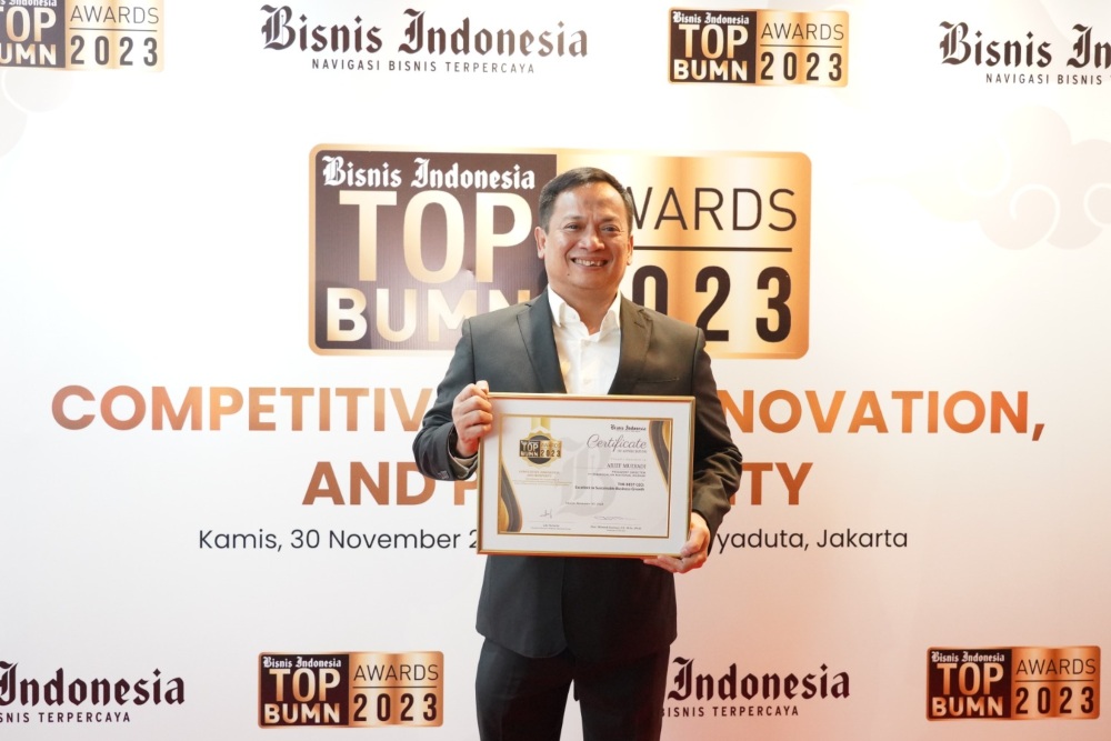  Top BUMN Awards 2023, Dirut PNM Arief Mulyadi Didapuk jadi The Best CEO
