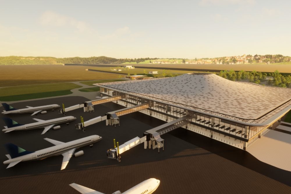 Proyek Bandara Dhoho di Kediri, Jawa Timur - Wika Gedung
