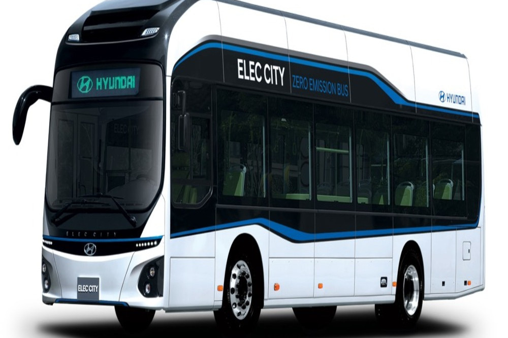  Hyundai dan Anak Usaha Indika Energy (INDY) Siap Pasarkan Bus Listrik