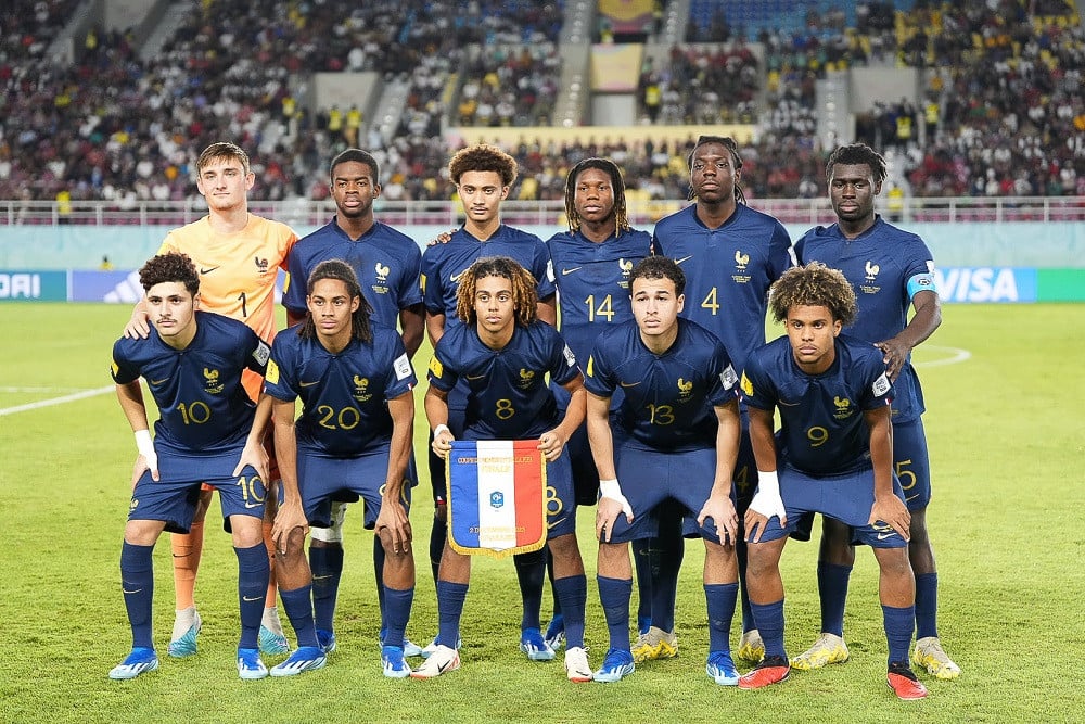 Pelatih timnas U-17 Prancis Jean-Luc Vannuchi membeberkan penyebab timnya kalah dari Jerman di final Piala Dunia U-17 2023/Dok LOC WCU17-BRY.