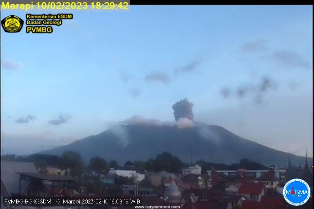  Sejarah Erupsi Gunung Marapi yang Baru Saja Meletus