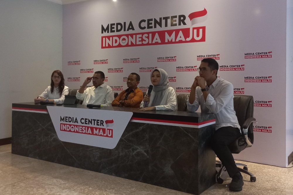  Resmikan Media Center Indonesia Maju, Menteri Bahlil: Bukan untuk Urusan Capres