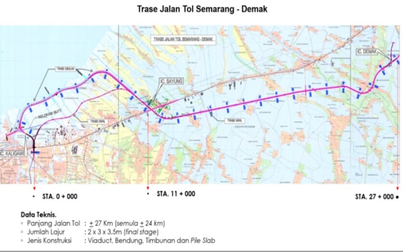  Ganti Rugi Tol Semarang-Demak, PN Kota Semarang Terima Titipan Uang