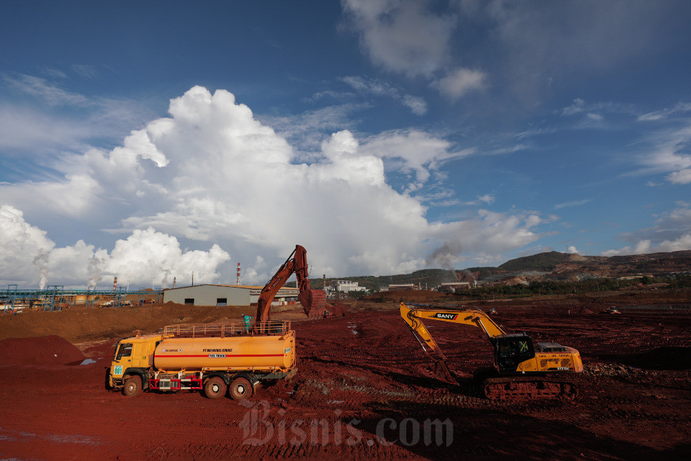  Foto-Foto Harita Nickel Manfaatkan Limbah Dari Smelter HPAL Untuk Menutup Lubang Bekas Tambang