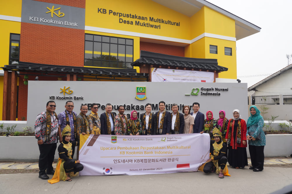  Bank KB Bukopin Dukung Pembangunan Perpustakaan Multikultural di Bekasi