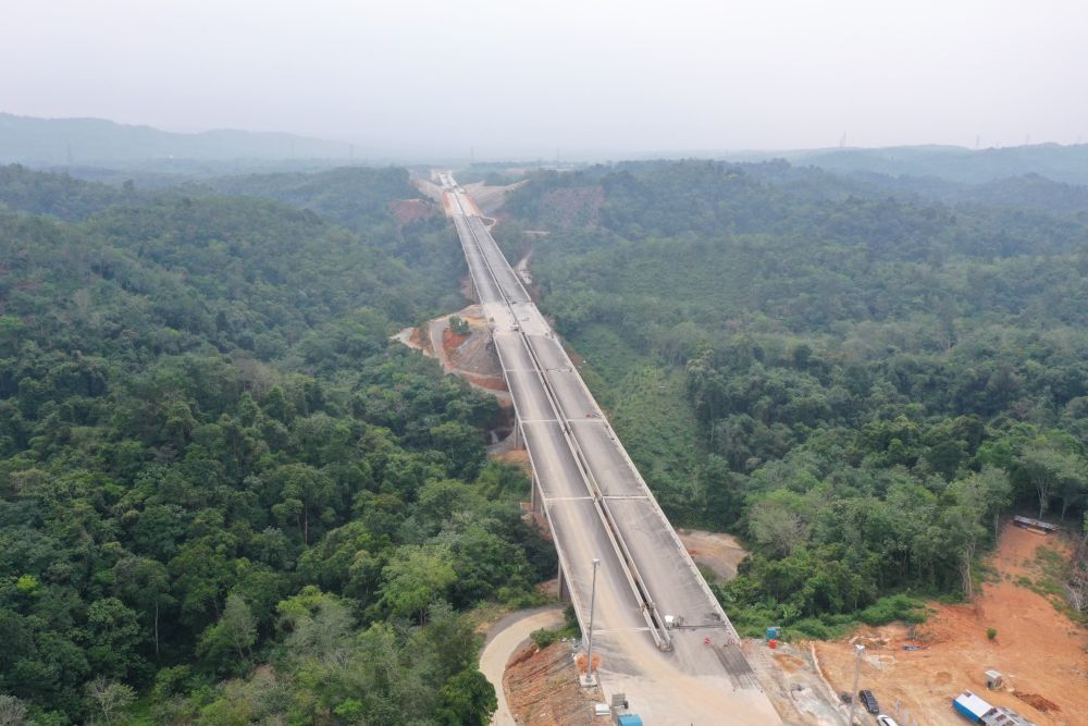 Proyek Jalan Tol Pekanbaru-Padang - Dok. Hutama Karya