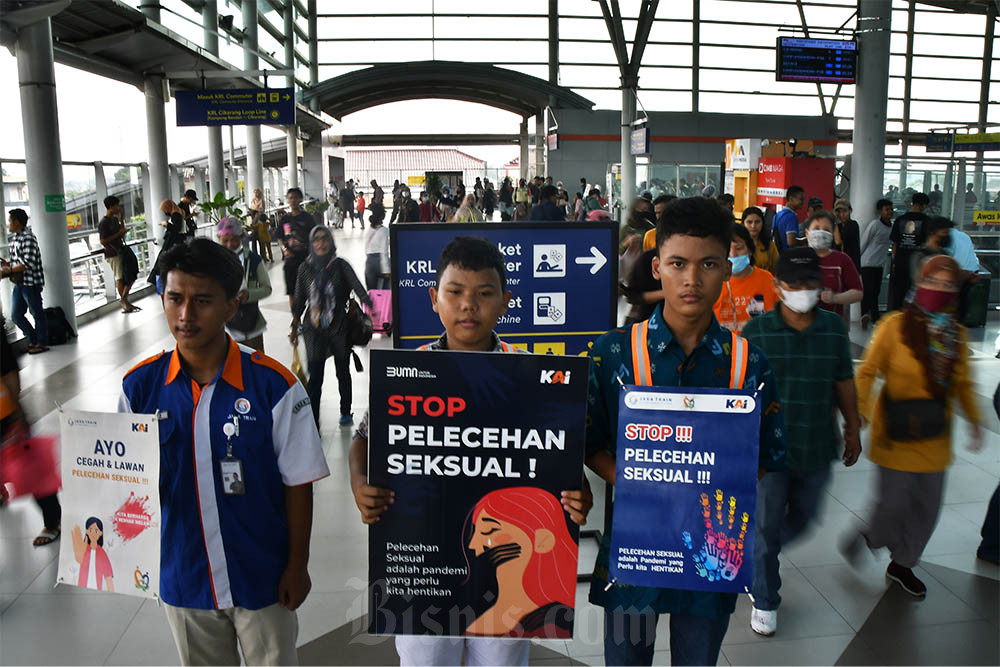  Sosialisasi Pencegahan Pelecehan Seksual di Stasiun Bekasi