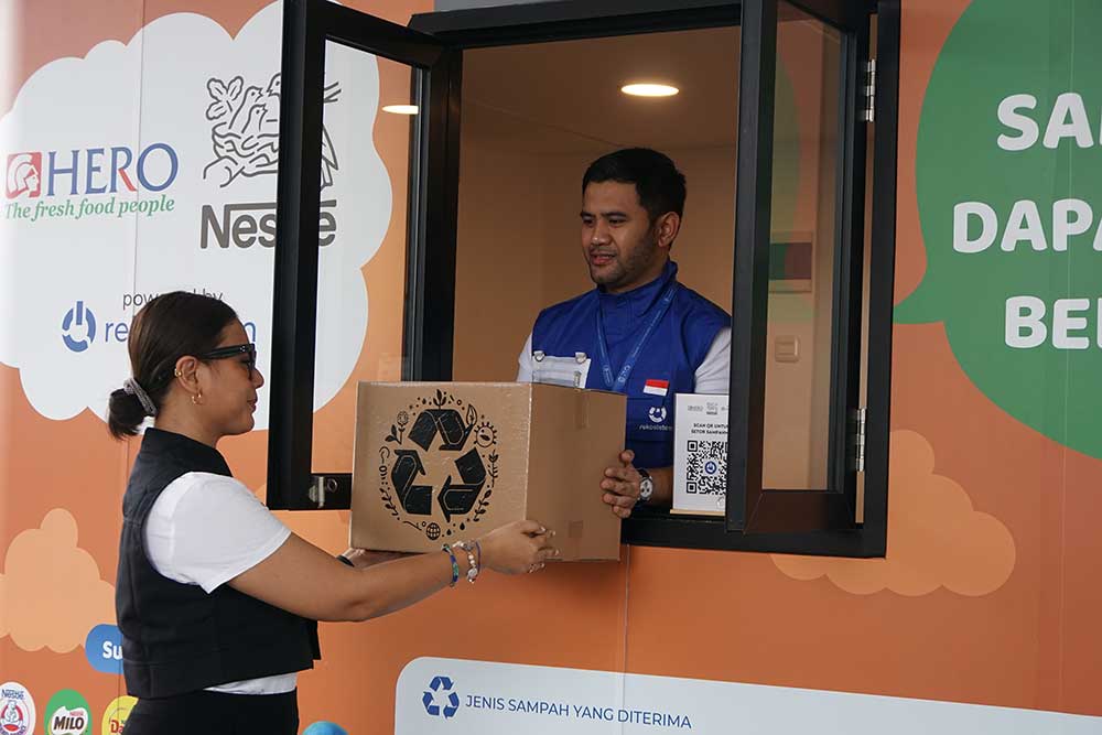  Nestle Indonesia Luncurkan Fasilitas Waste Station Bersama Dengan Hero Supermarket dan Rekosistem