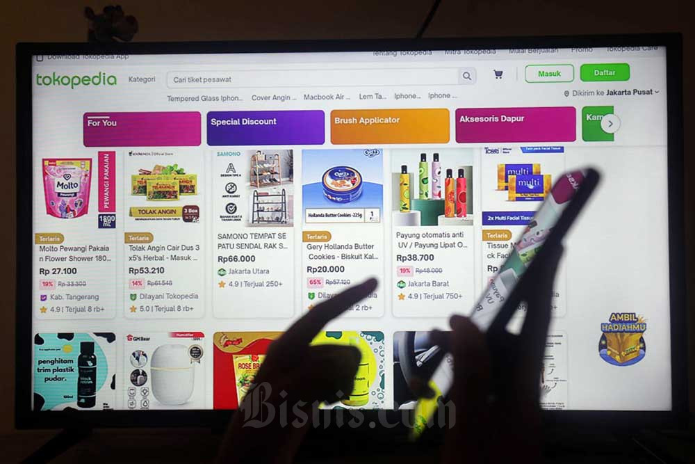  Tiktok Kombinasi dengan Tokopedia, Semuanya Punya Izin