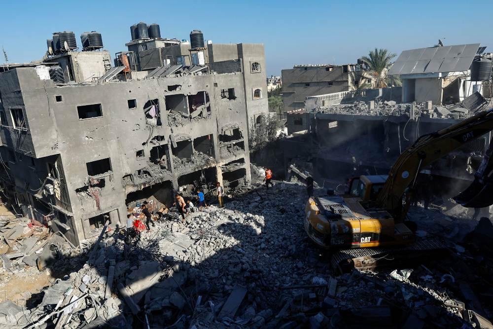  Israel Respons Ancaman Hamas dengan Bom Kota Utama Gaza Selatan