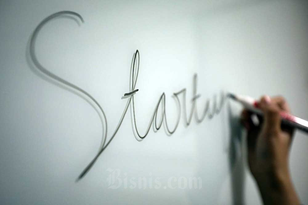 Ilustrasi Startup. Bisnis/Arief Hermawan P