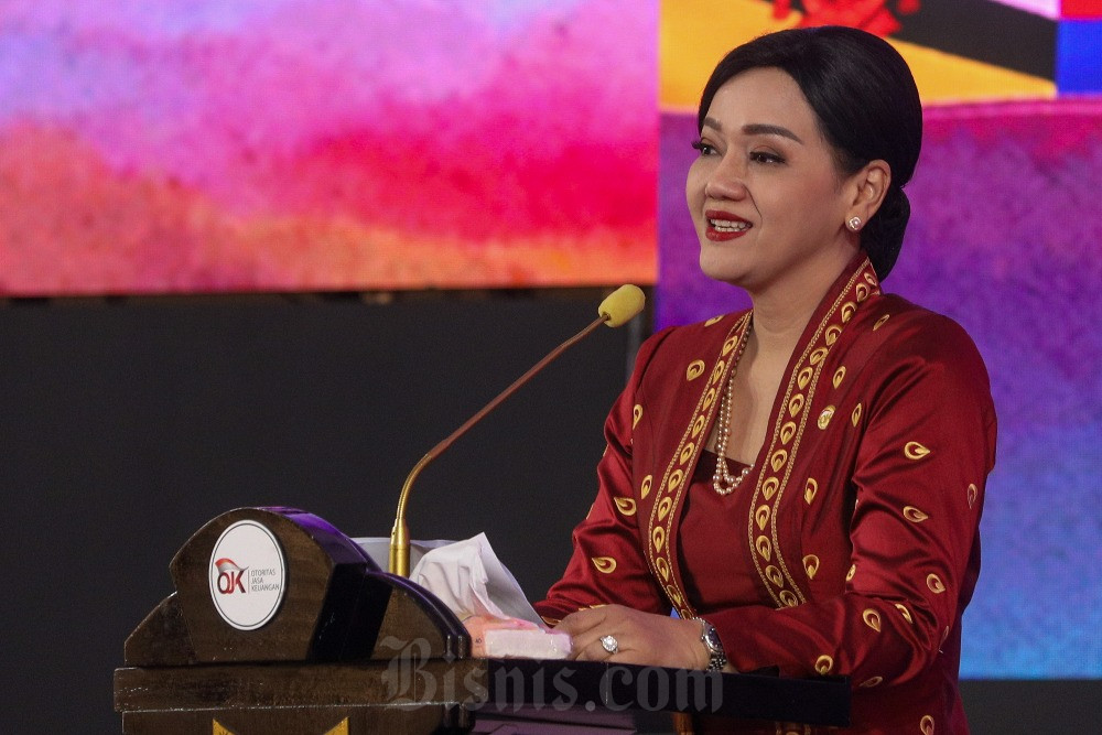 Kepala Eksekutif Pengawas Perilaku Pelaku Usaha Jasa Keuangan, Edukasi dan Pelindungan Konsumen OJK Friderica Widyasari Dewi./Bisnis-Suselo Jati