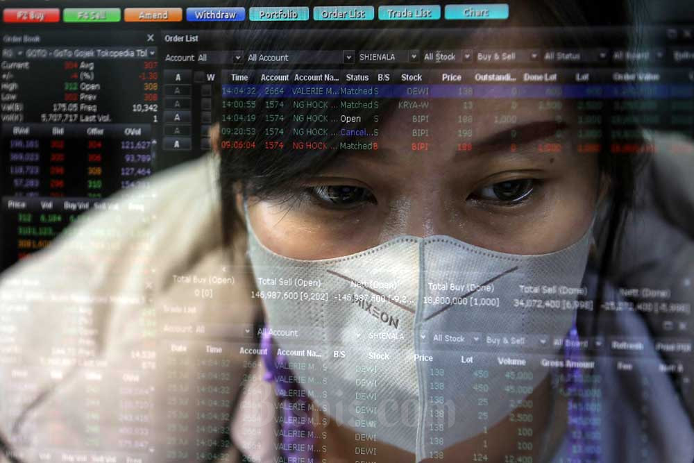 Analis memandang potensi window dressing terbuka lebar dengan saham-saham berkapitalisasi pasar besar yang menggerakkan IHSG. Bisnis/Eusebio Chrysnamurti