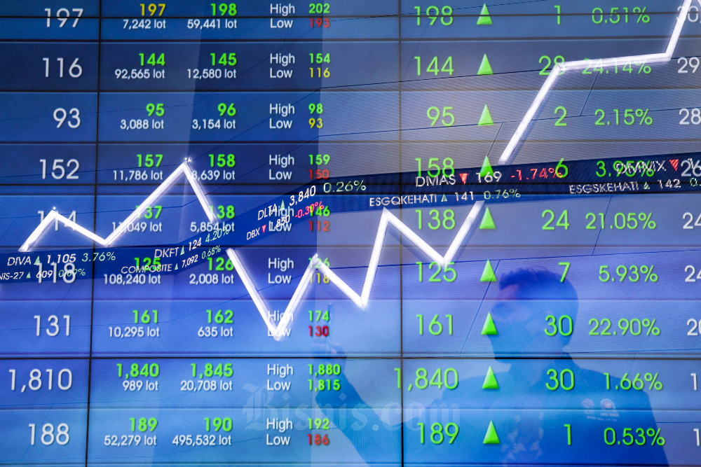 IHSG diprediksi menguat terbatas ke level 7.150 pada perdagangan besok, Rabu (13/12/2023), setelah parkir di zona hijau hari ini. Bisnis/Himawan L Nugraha