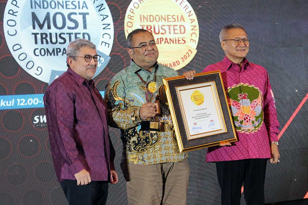  BRI Life Raih Indonesia Most Trusted Companies Based on Corporate Governance Perception Index 2023