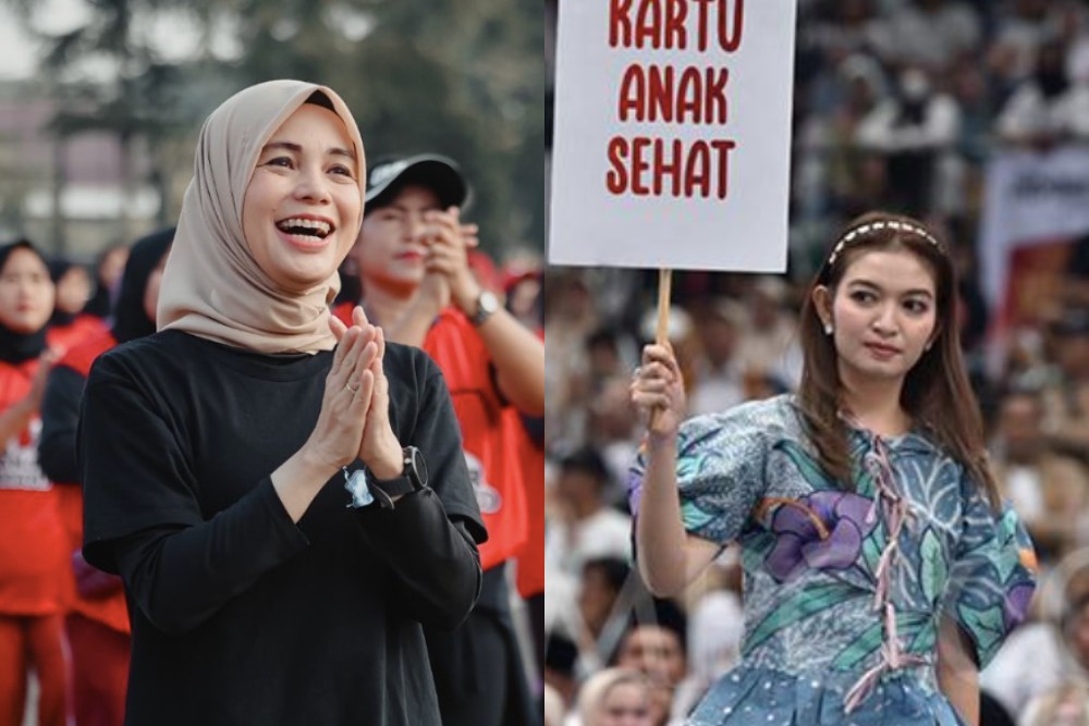  Beda Gaya Atikoh Ganjar dan Selvi Ananda Gibran saat Tampil di Publik