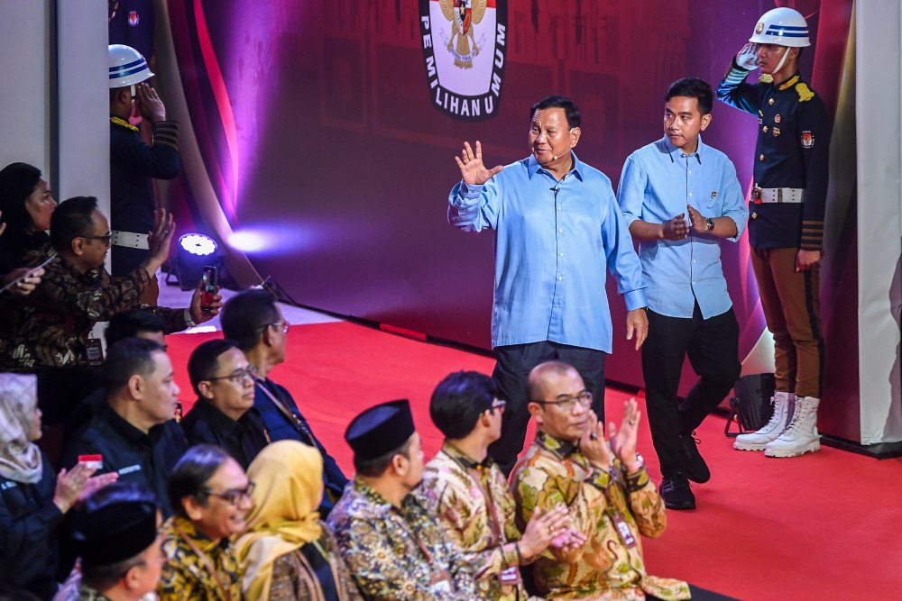  Ditegur KPU, Gibran Minta Maaf karena Bersorak saat Debat Capres 2024