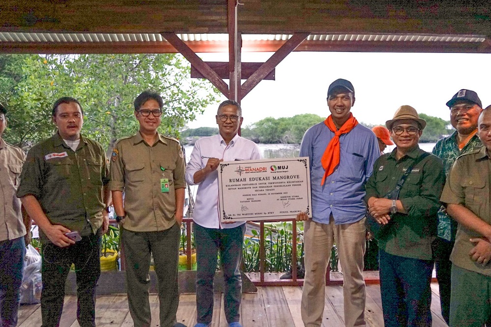  MUJ Sudah Tanam 7.000 Mangrove di Pesisir Utara Jabar
