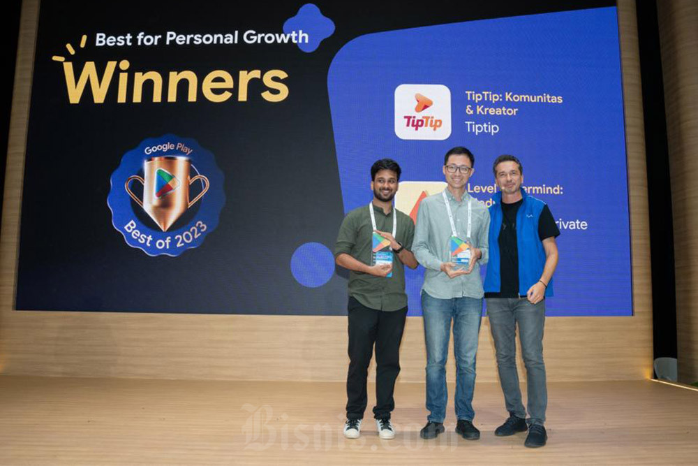 TipTip Terima Penghargaan Google Play Best of 2023