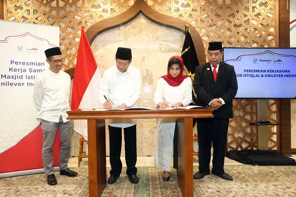  Kerja Sama Masjid Istiqlal Dengan Unilever Indonesia