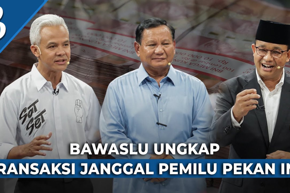  Respons Anies, Prabowo, Ganjar Soal Transaksi Janggal Dana Kampanye