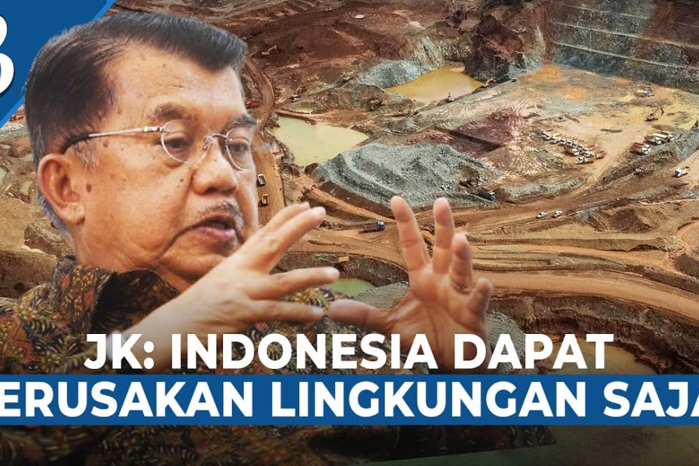  Jusuf Kalla Sebut Hilirisasi Nikel RI 90% Dikuasai China