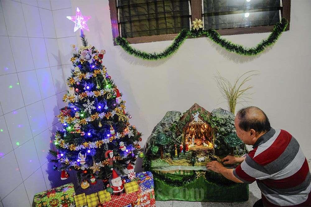  Pembuatan Diorama Natal Bertema Budaya Nusantara