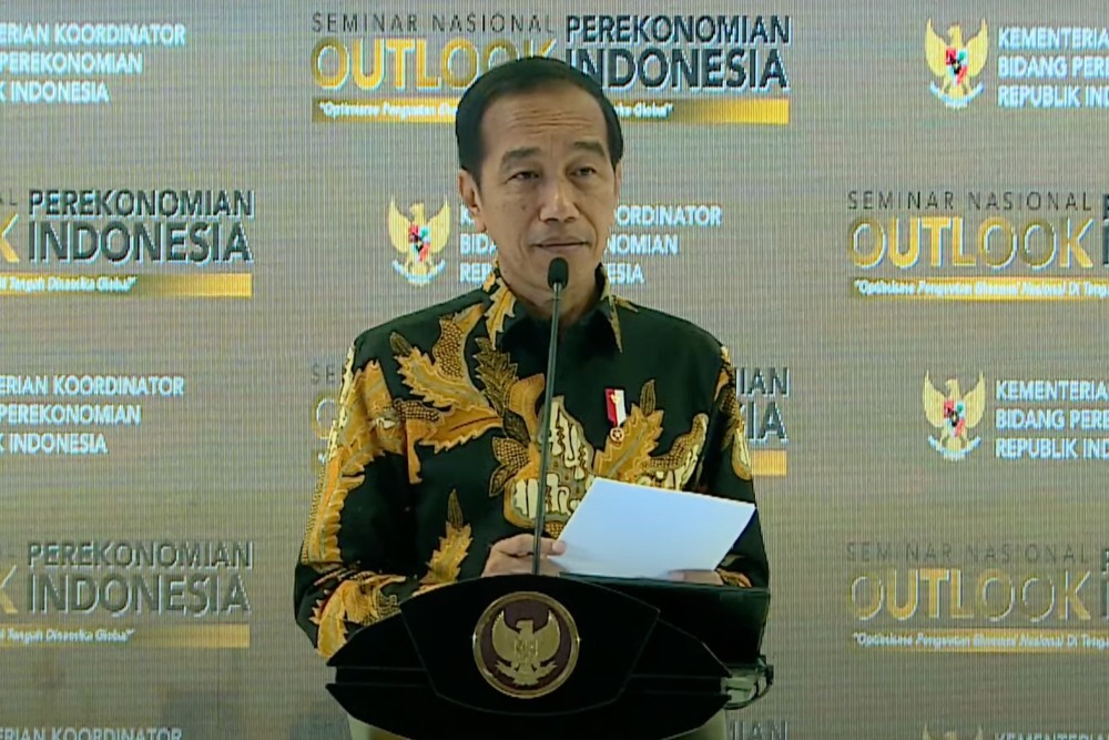  Jokowi Optimistis Ekonomi Indonesia 2024 Moncer, Kecuali Soal Pangan