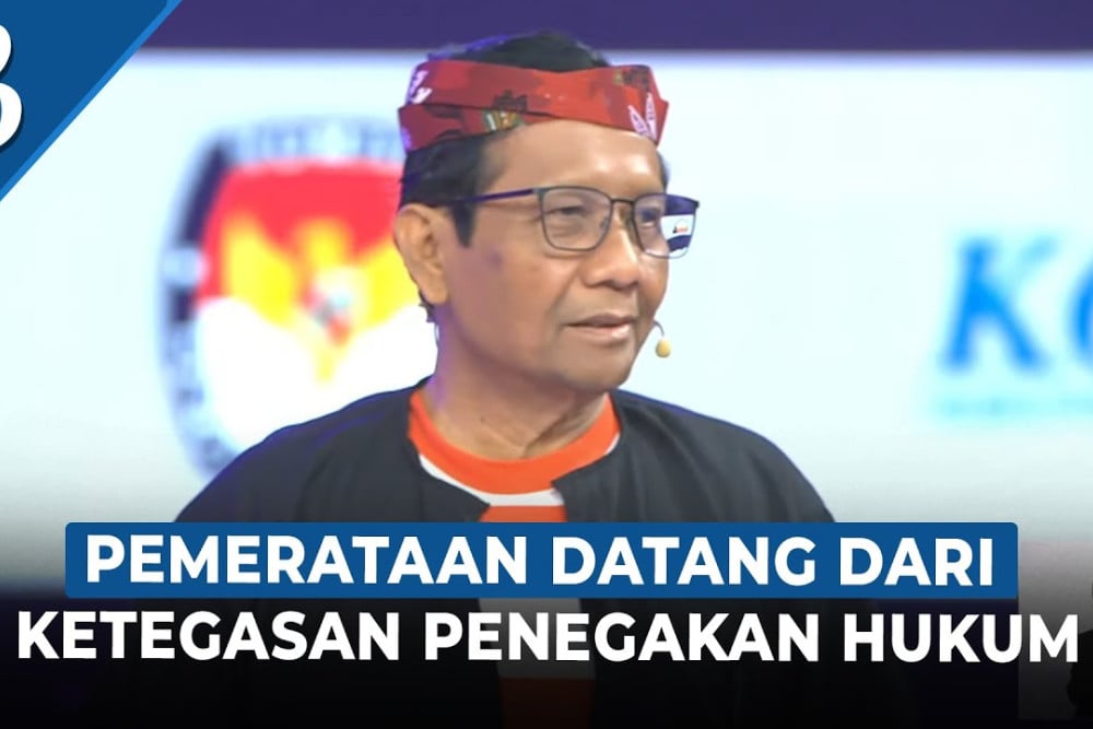  Ganjar - Mahfud: Fokus Soal Pemberatasan Korupsi dan Penegakan Hukum